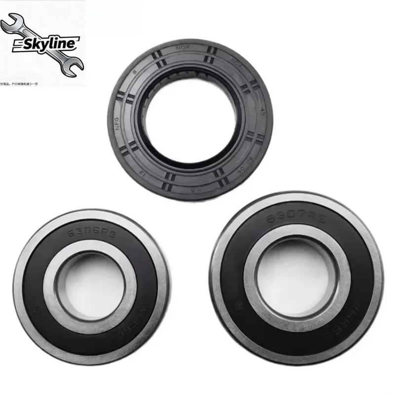0020600219 6306RS 6307RS 341B Bearing Kit With Oil Seal Suitable For Haier Washing Machine Washer Replacement Parts