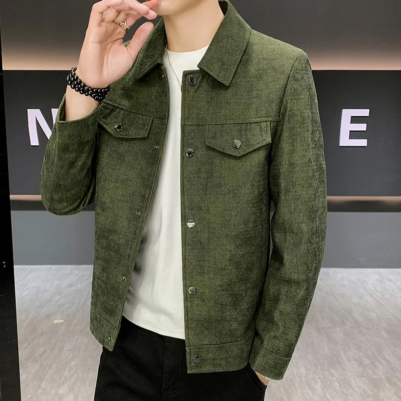 

M-4XL high-quality, fashionable, stylish, versatile, trendy and casual new autumn jacket for business men