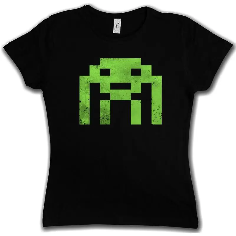 ALIEN INVADER BIG VINTAGE BANG THEORY GIRLIE SHIRT Sheldon The Space Cooper