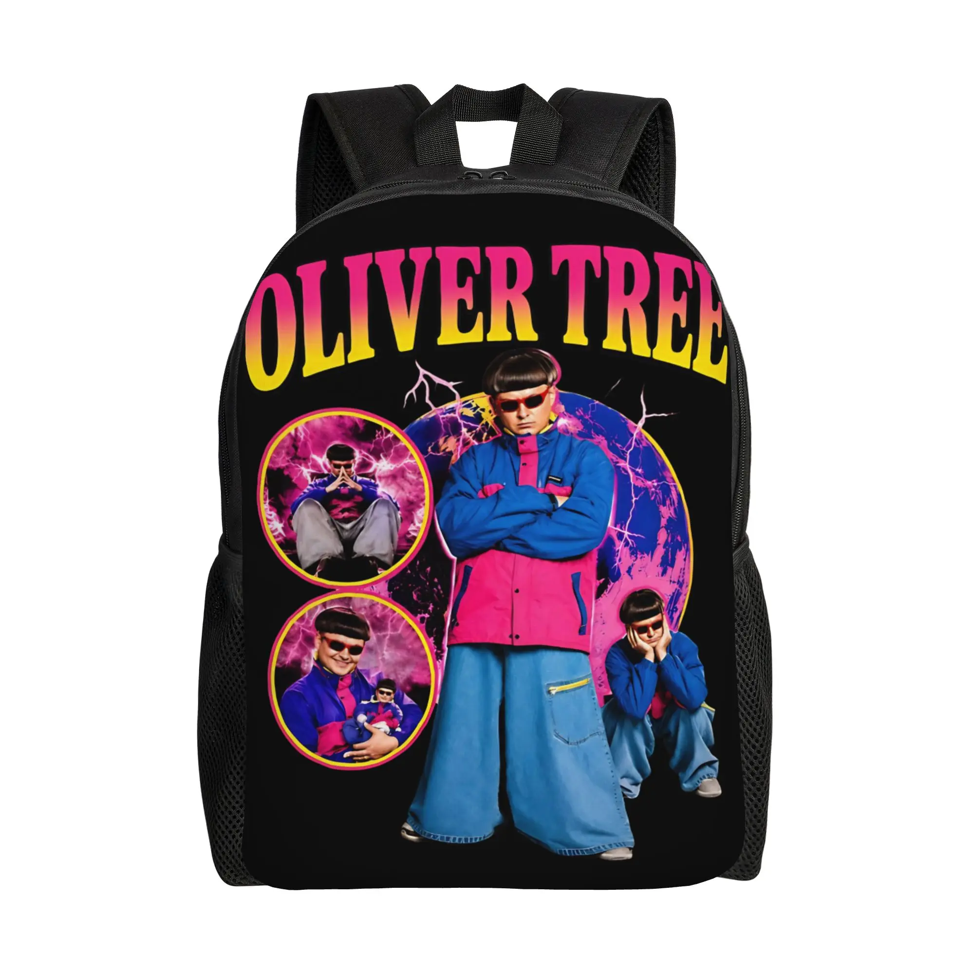 Oliver Tree Rest In Peace 1993 to 2026 Memorial Backpack Lightweight High School Work  Daypack for Men Women Laptop Canvas Bags