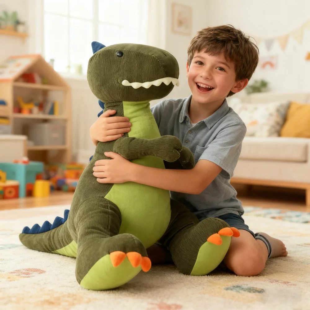 

Тираннозавр REX динозавр дракон мягкая плюшевая игрушка большая мягкая мультяшная животная детская подушка для объятий для детей сна