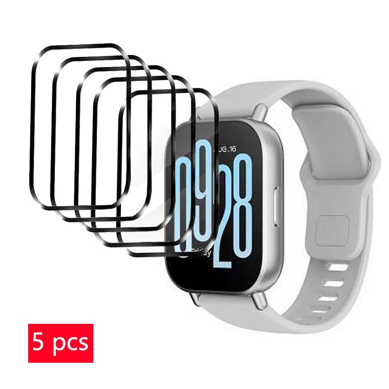 Soft TPU Film For Xiaomi Redmi Watch 5 Active Accessories Screen Protector HD Clear Anti-Scratch Film for Redmi Watch 4/3 active