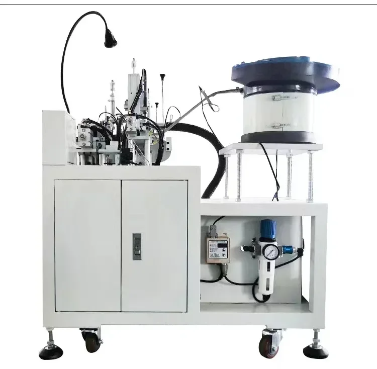 Automatic Usb Data Cle Manufacturing Machine cle cutting stripping soldering machine for cellphone USB charger