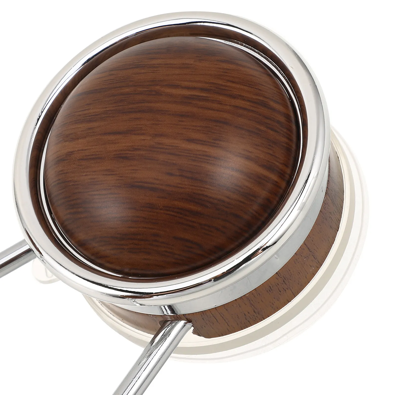 Double Hook Wood Grain Suction Cup Hook No-Drill Multipurpose Kitchen Bathroom Waterproof Reusable Storage Hanger view 3