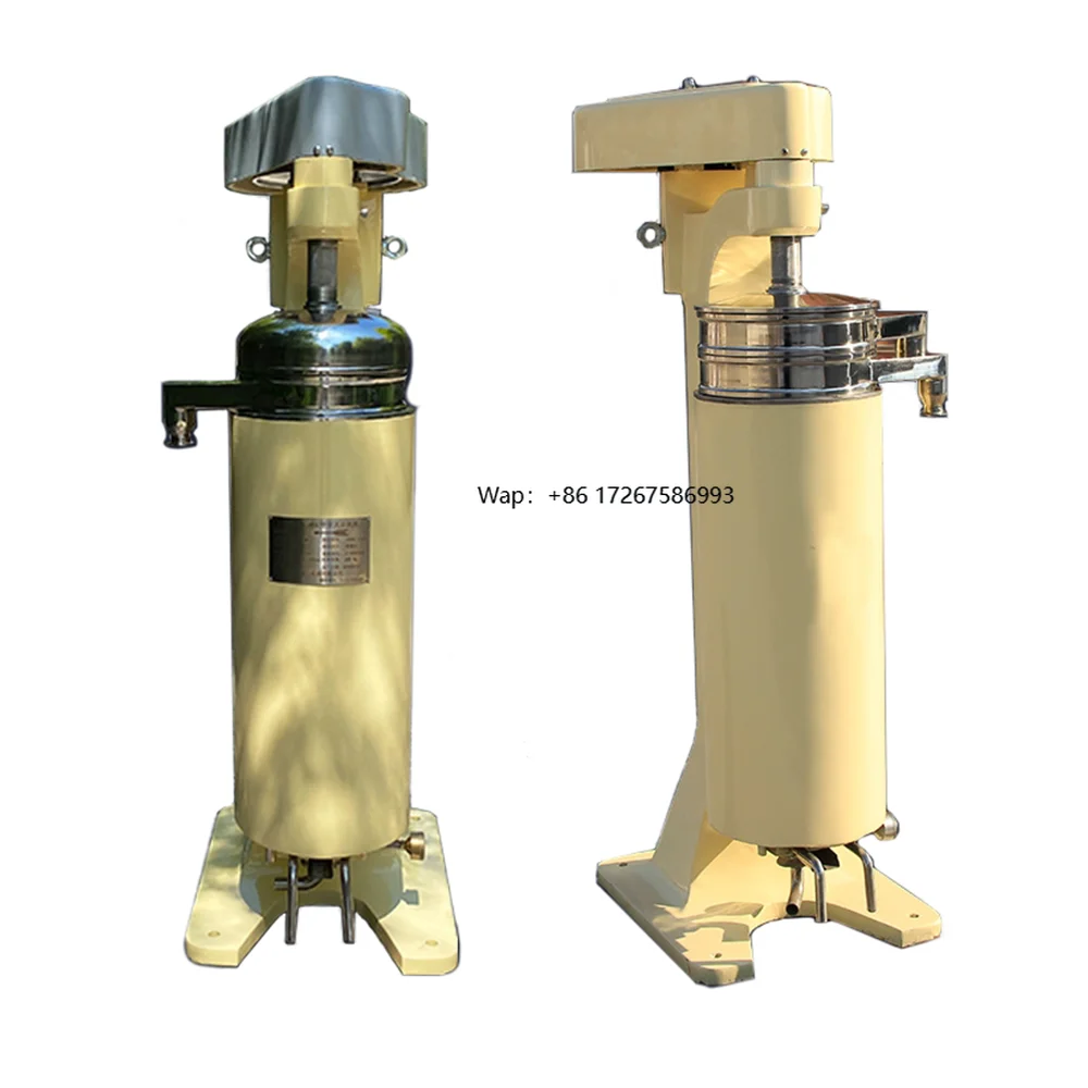 Separator Machine for Skimmer Milk Separation Palm Tubular Centrifuge Coconut Oil Machinery