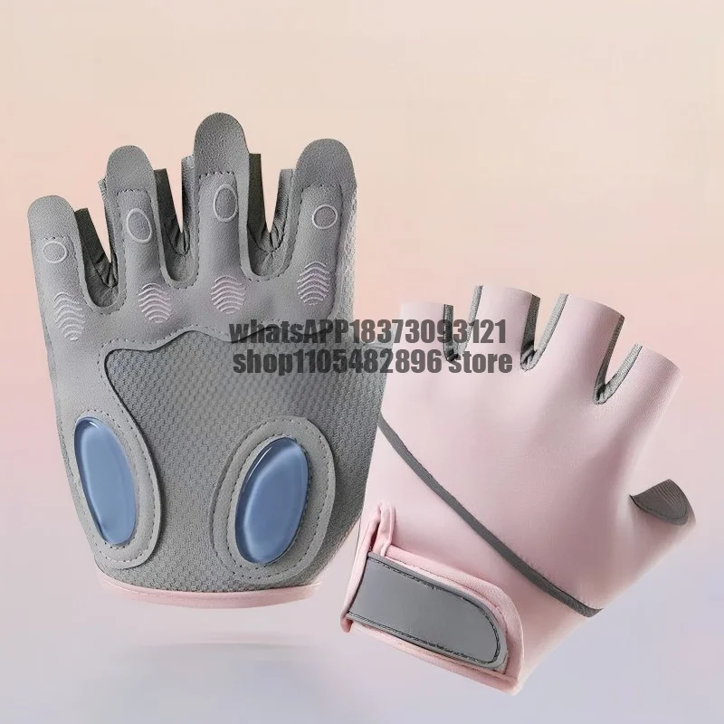 Tennis special gloves anti-wear and sun protection half finger sports fitness men's and women's badminton gloves anti-skid