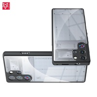 For ZET Nubia Red Magic 9 10 Pro Plus DUX DUCIS Aimo Shockproof PC+TPU Flowing Line Matte Anti-fingerprint Cover for Magic10 Pro
