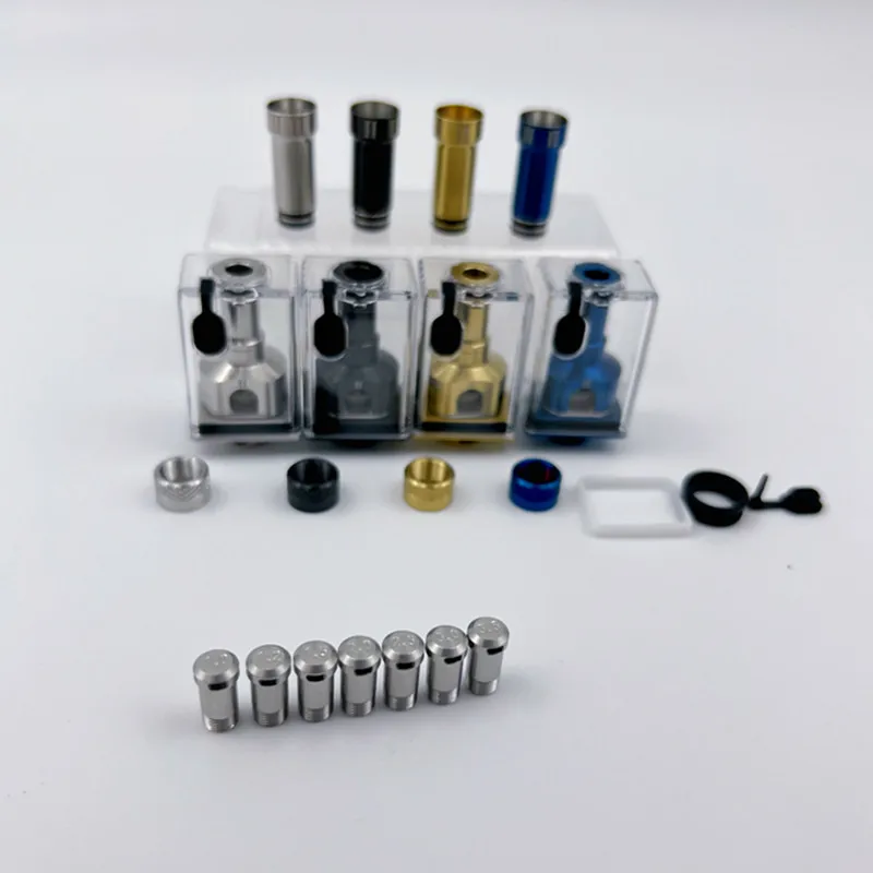 YFTK NT2U RBA Boro Tank Bridge SS316 Vape Atomizer 1/1.2/1.5/2/2/2.5/3/3/3.5/4 BB Billet Box Dot Dotaio Mods replacement coil