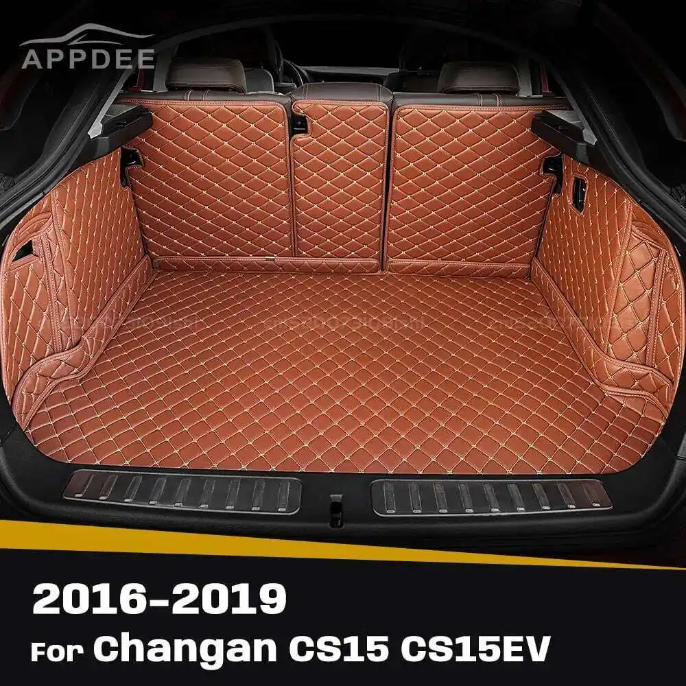 

For Changan CS15 2016-2019 CS15EV 2018 2019 Auto Full Coverage Trunk Mat Car Protective Pad Cargo Liner Interior Accessories