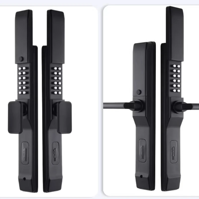 

Outdoor double-sided waterproof wrought iron aluminum alloy door hollow villa courtyard door lock