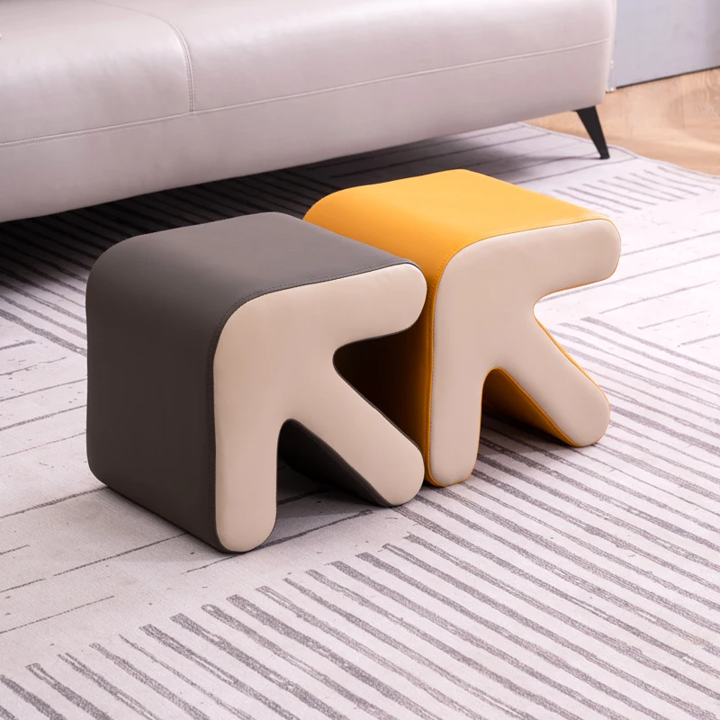 

Versatile Entryway Bench with Storage, Modern Minimalist Stool, Comfortable Shoe Chair Stylish Home Decor, Space-Saving Footrest