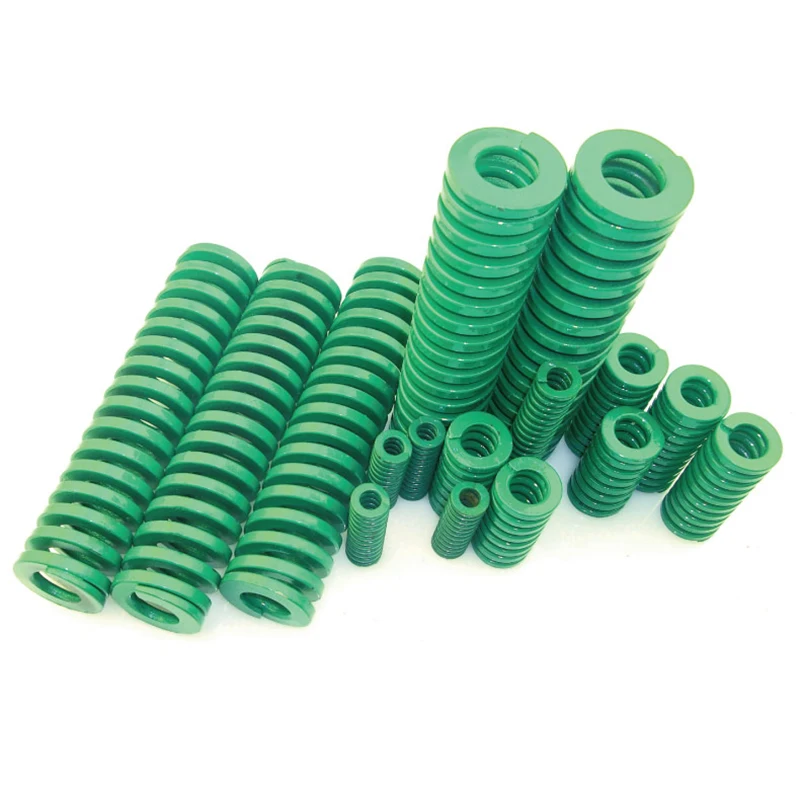 1-30Pcs Green Compression Spring TH Heavy Load Die Mold Springs Outer Diameter 14mm Inner Diameter 7mm Length 20/25/30/35-100mm