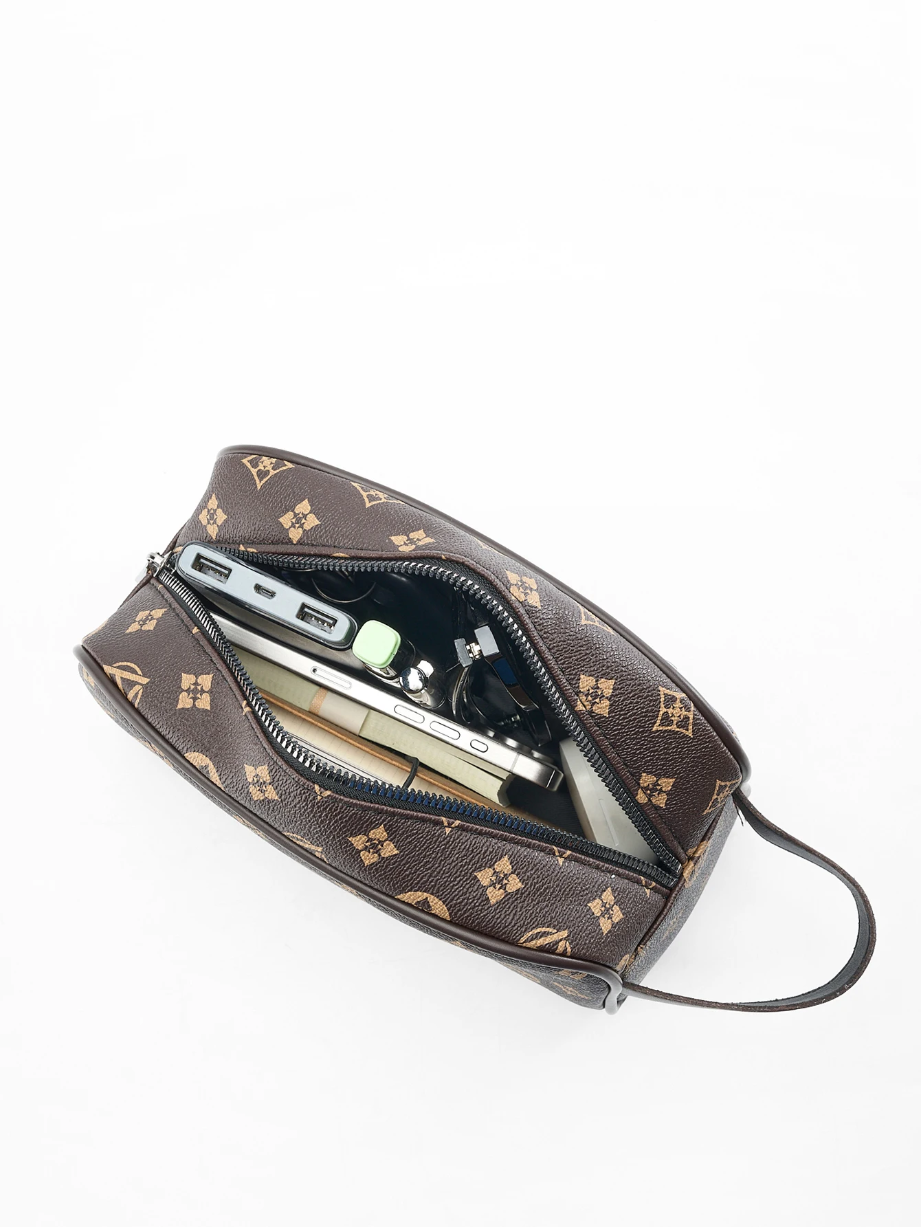 Retro commuter saco de embreagem moda negócios portátil grande capacidade multifuncional viagem tote bolsa saco do telefone celular