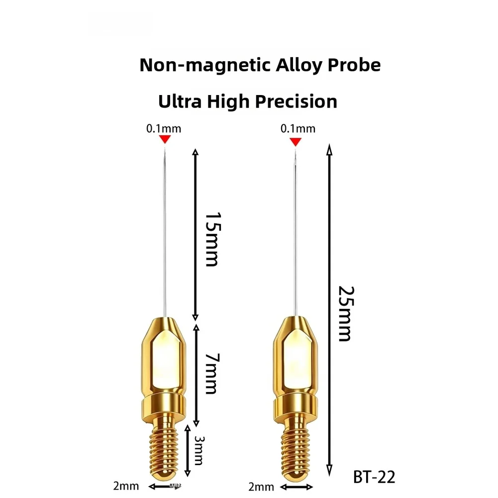 Multimeter Test Probe Cable With Interchangeable Extra‑Fine Steel Needles, High‑precision Test Leads For Electrical