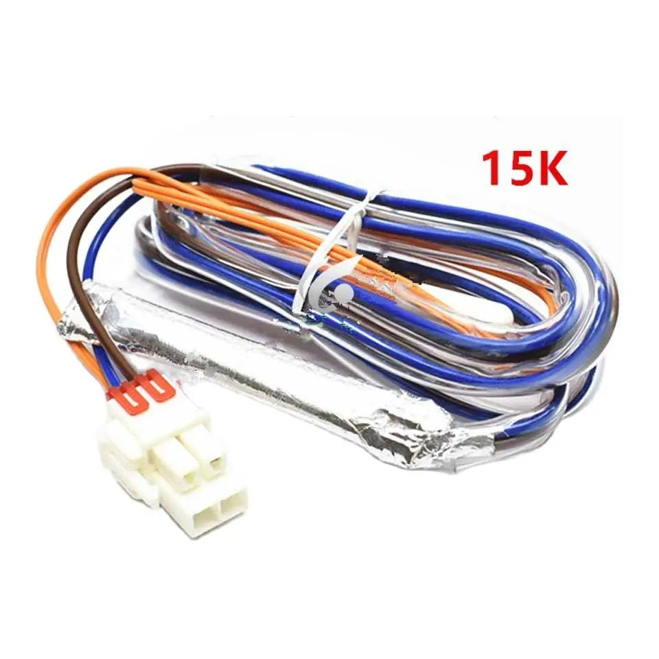 1PCS new for original frost free refrigerator parts defrosting temperature sensor probe 10K  LONG 38CM