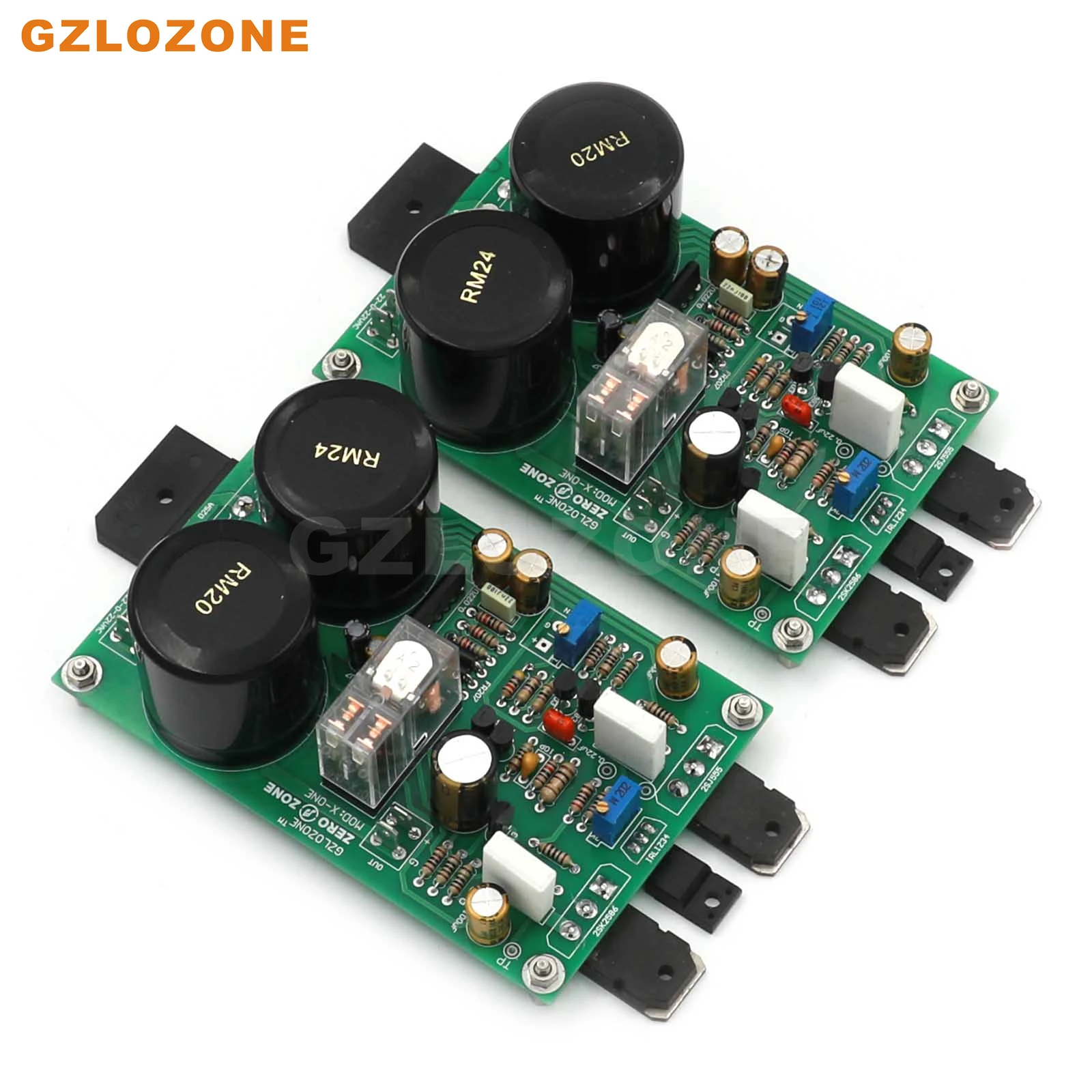 2 Channel ZEROZONE X-ONE FET+BJT+MOS Class A Or AB Power Amplifier DIY Kit/Finished Board 5W Or 30W