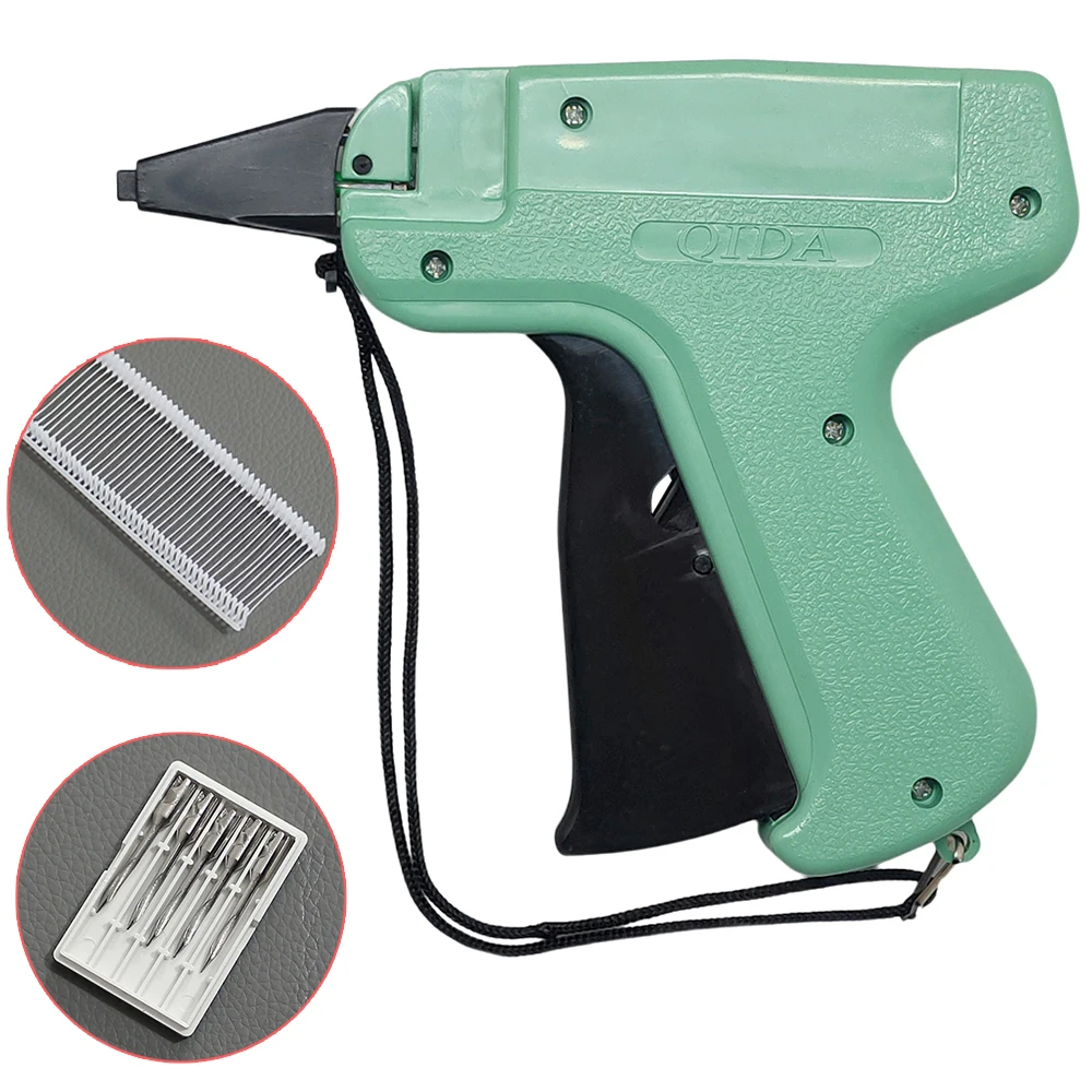 

Набор пистолетов для бирок для одежды, 1000 стержней + 5 игл для ценников одежды, пистолет для маркировки, пистолеты для маркировки одежды «сделай сам», швейный инструмент для рукоделия