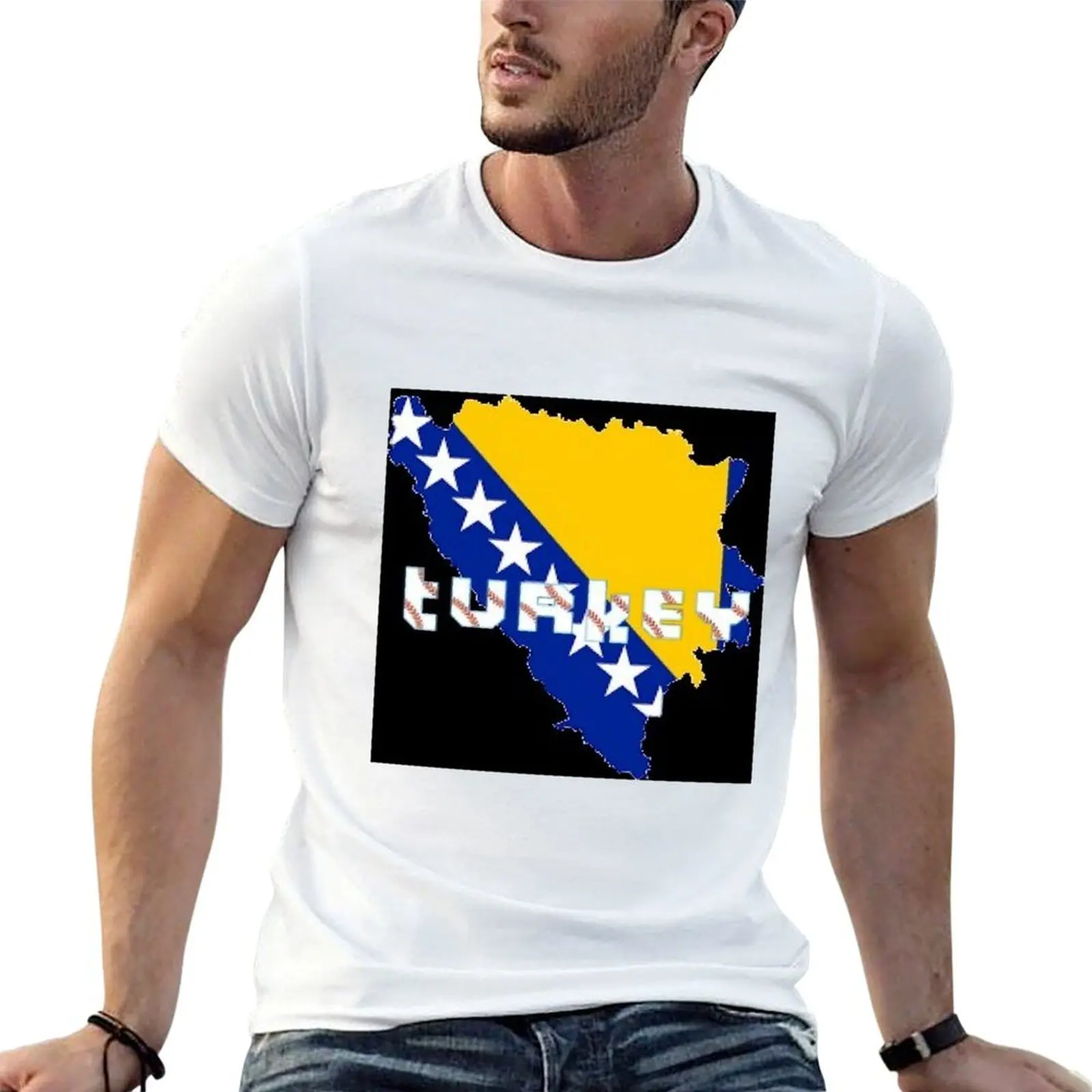 turkey T-Shirt summer 2026 oversized t shirt mens t shirts pack