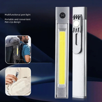 800LM Super Bright LED Keychain Flashligh USB-C Rechargeable,IPX4 Waterproof Mini Torch Light with Magnet,Gift for Men Dad Kids