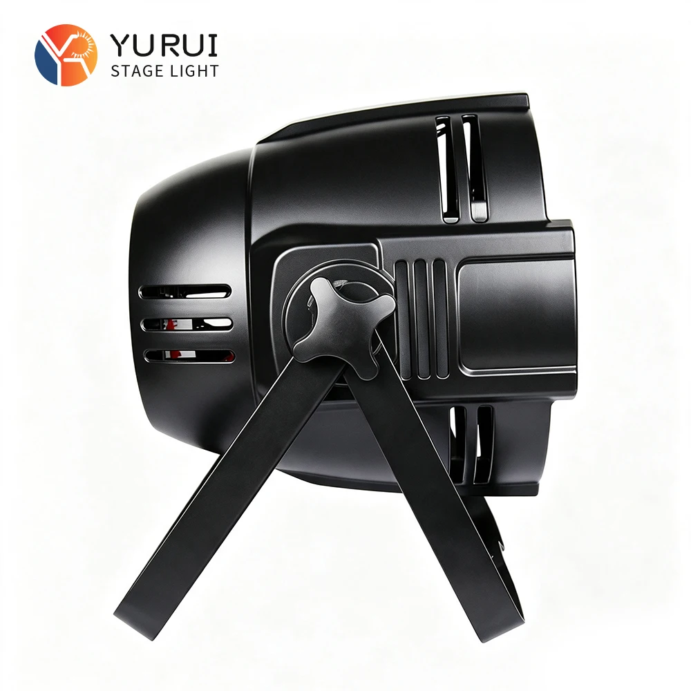 100W Aluminum Stage Par Light with 54 (3-IN-1 RGB) LEDs, Power In/Out & 3-pin DMX  In/Out Connectors