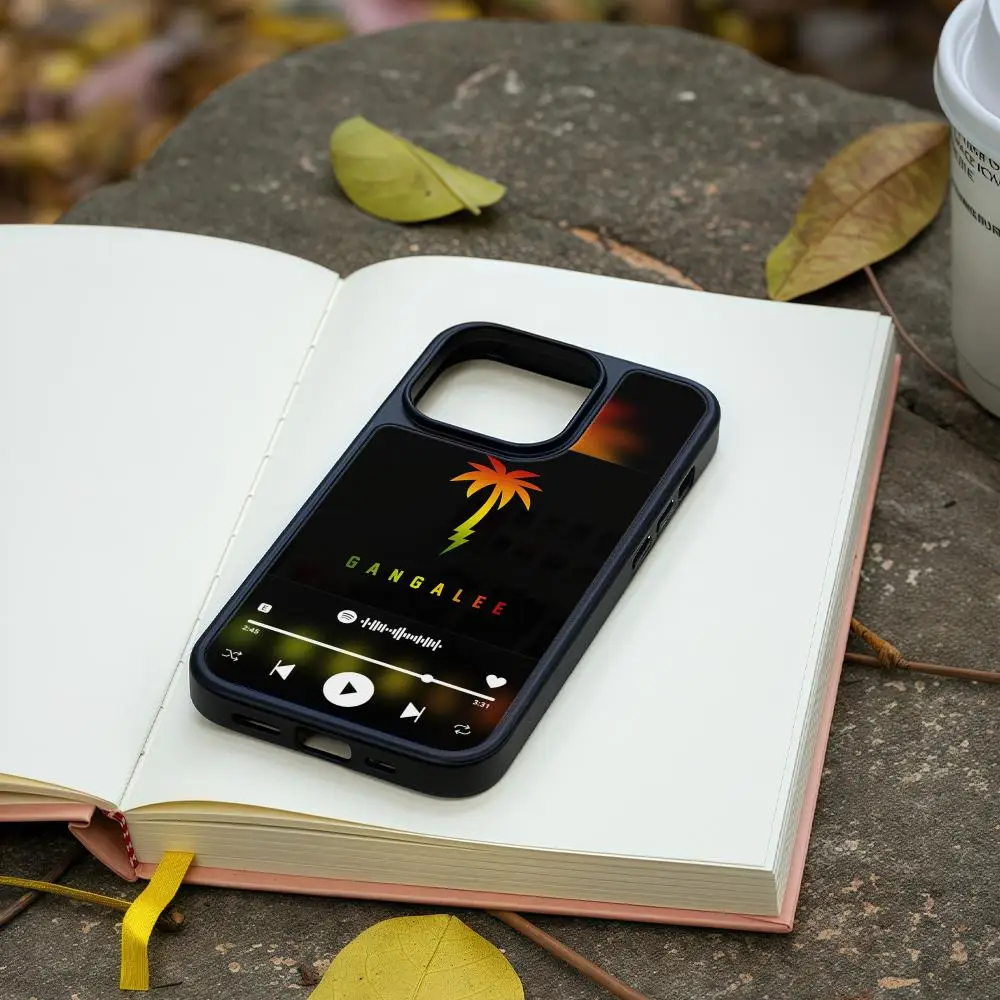 Чехол для телефона F-Farruko для IPhone 17, 16, 15, 14, 13, 12, Pro Max Plus, черная рамка, акриловый твердый корпус из углеродного волокна