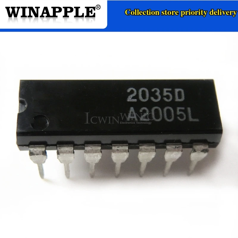 5pcs/lot NJM2035D NJM2035 LM239N LM239 PS229 229 UAF2115 UAF-2115 DIP-14