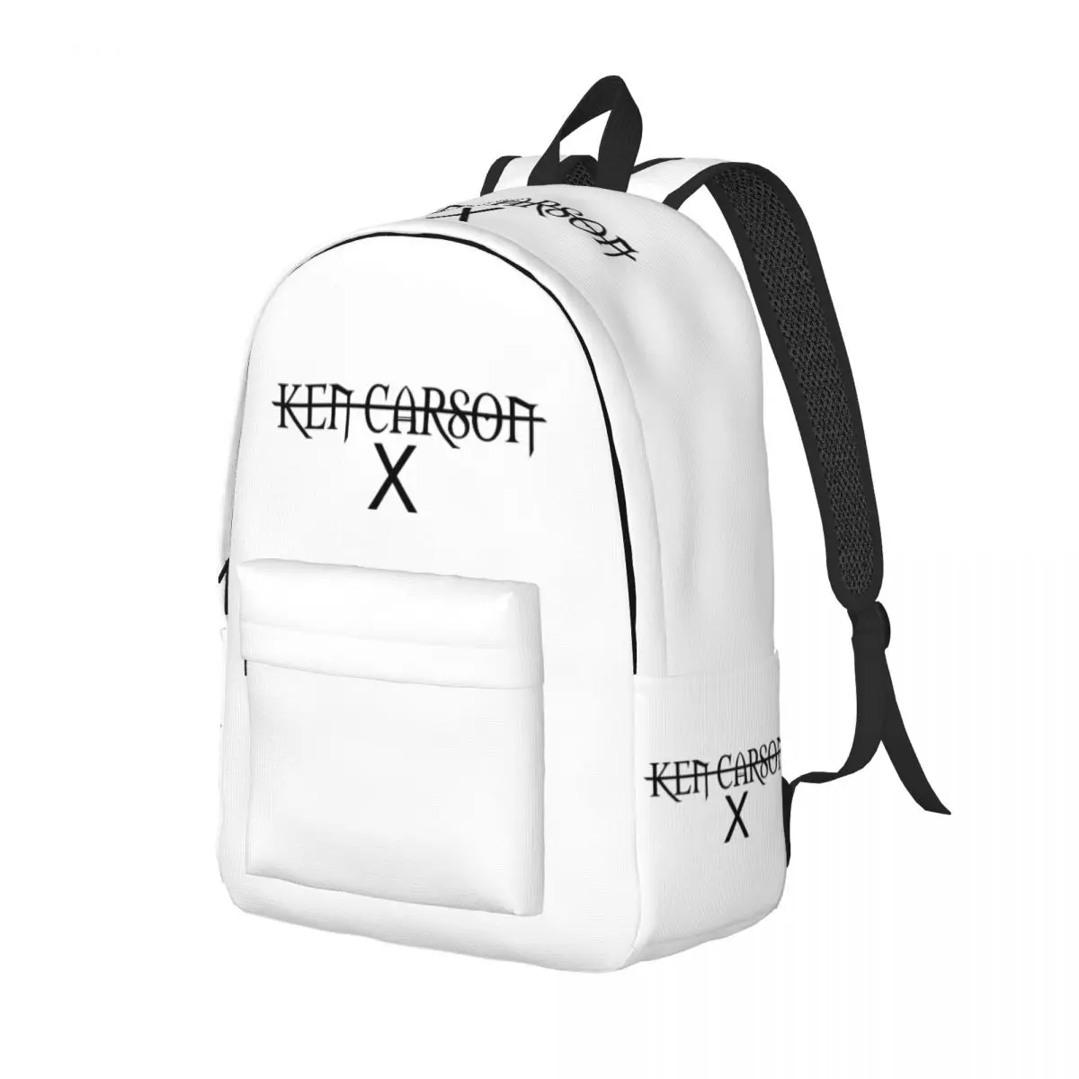 Ken Carson Merch X Rapper Casual Backpack Gift High School Business Daypack for Men Women Laptop Computer Canvas Bags