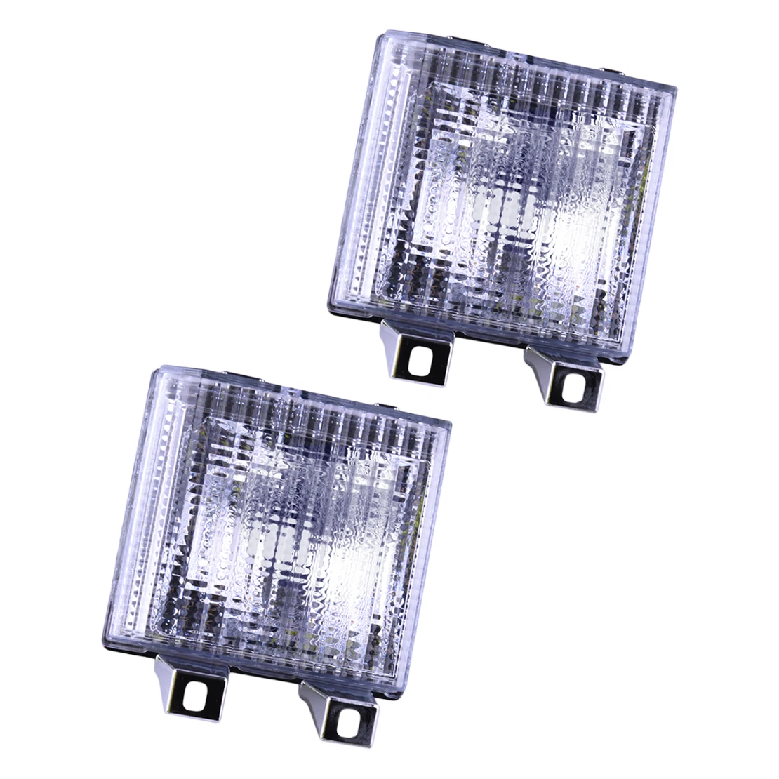 1 Pair 918046 918045 Clear Lens Turn Signal Light Housing Side Corner Marker Lamp Shell Fit for Chevrolet Chevy GMC Pickup Truck