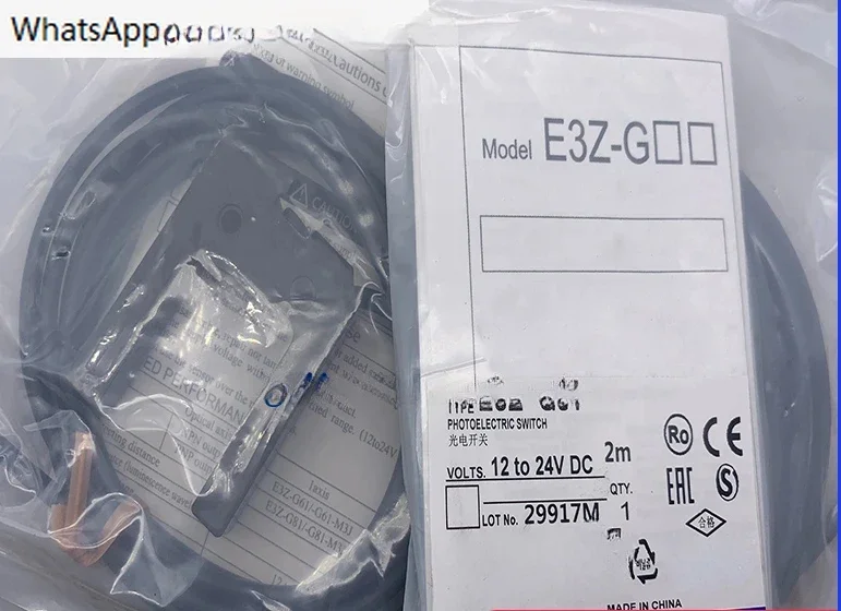 

Sensors E3Z-G81-M3J E3Z-G82-M3J/G62/G61 photoelectric switches