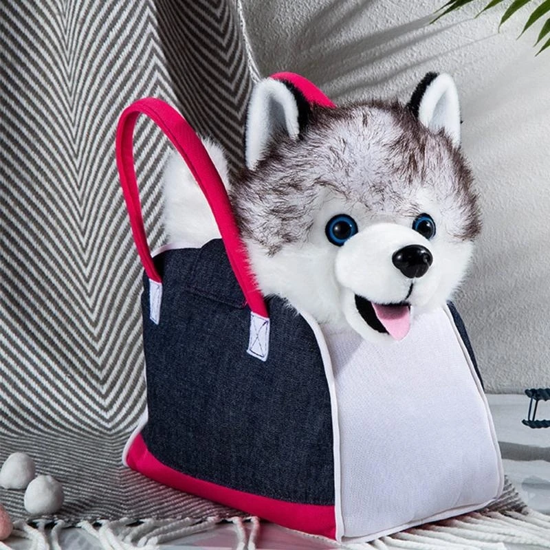 

Realistic Plush Collar Lucky Electric Imulation Plush Stuffed Animal Puppy Dog