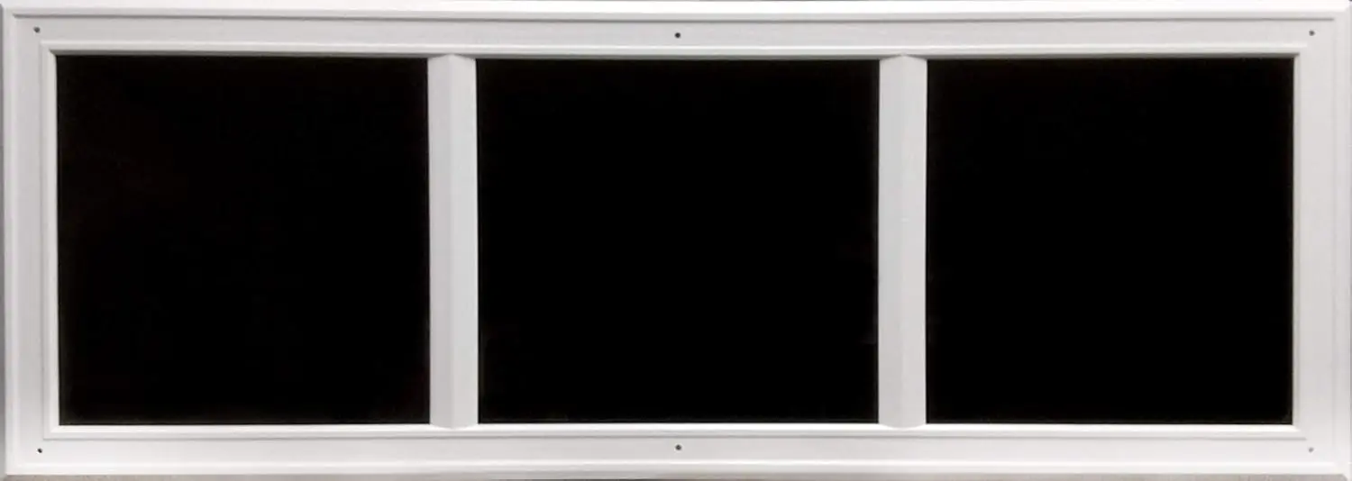 Simulated Door Window Kit - Easy-Install Faux Windows for One Car - Garage Door