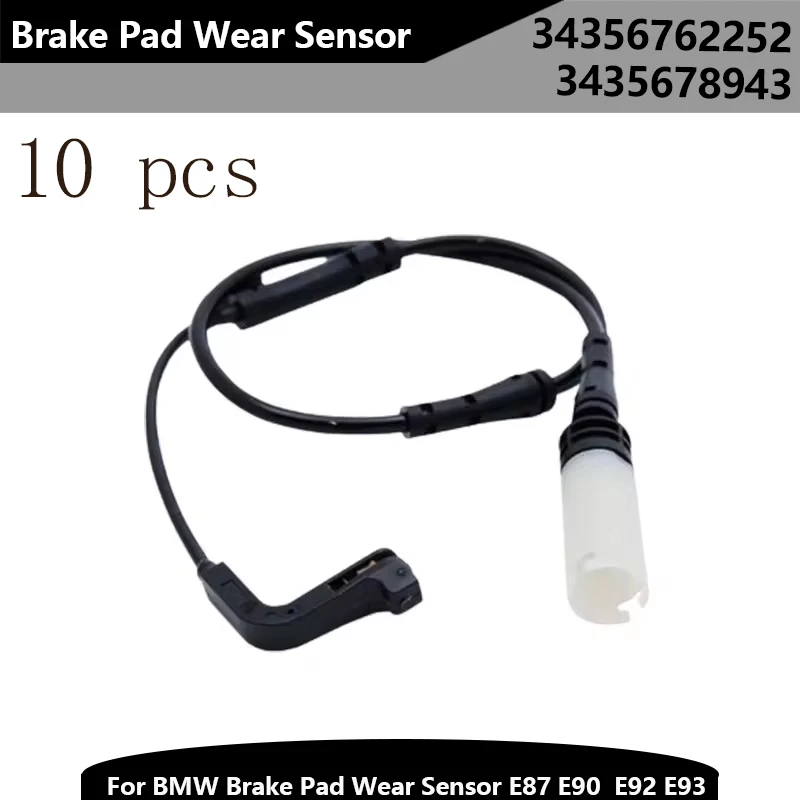 10PCS Front Brake Pad Wear Sensor For BMW Brake Pad Wear Sensor E87 E90  E92 E93 Brake Pad Wear Sensor 34356762252 3435678943