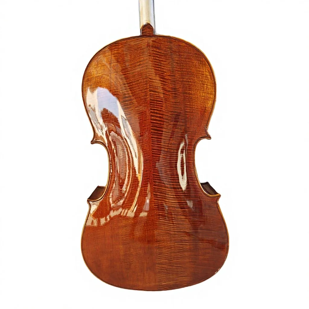 

Handmade High Quality Cello Natural Flame Professional Cello 4/4