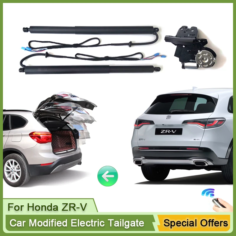 

Для Honda ZR-V ZRV 2022 ~ 2024 Автомобильная электрическая задняя дверь, задняя дверь, стойка, комплект подъема задней двери автомобиля, комплект для багажника