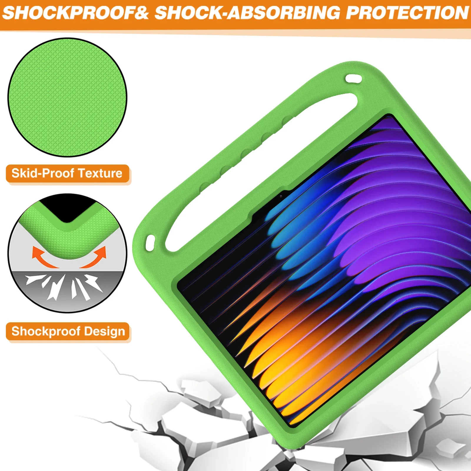 EVA tablet Case For Xiaomi Pad 7 Pro 11.2" Shockproof  Full-body Handheld Tablet Cover For  Mi Pad 7 Pro 11.2 inch 2024 Kid Safe