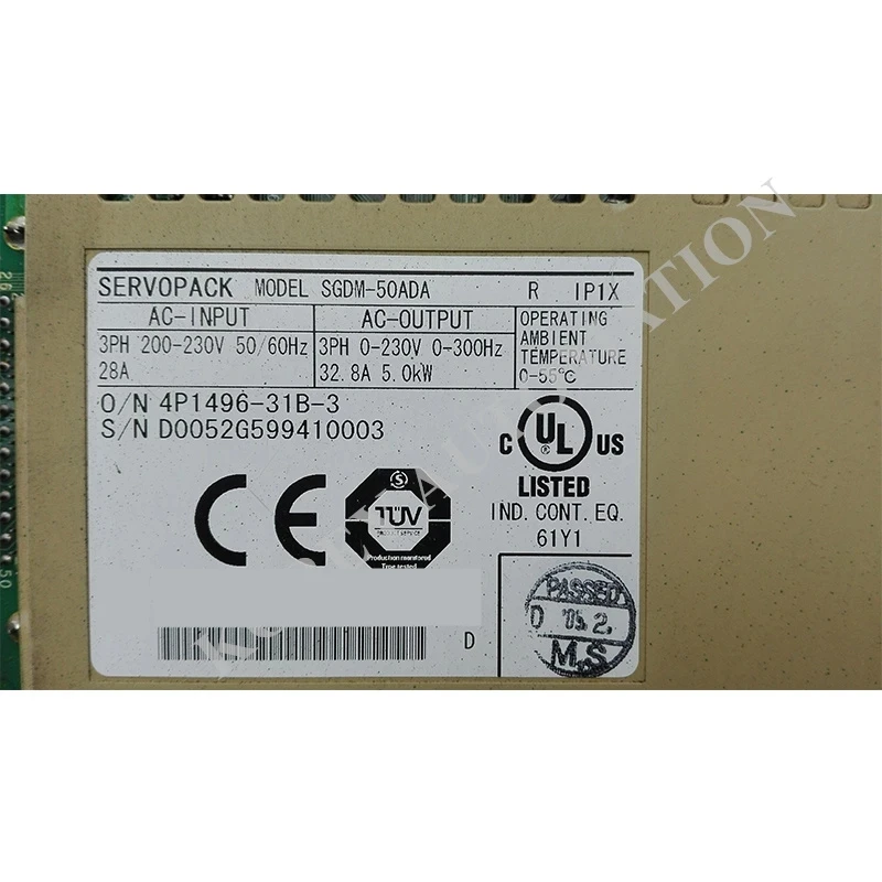 In Stock Servo Driver SGDM-50ADA 5KW 200-230V