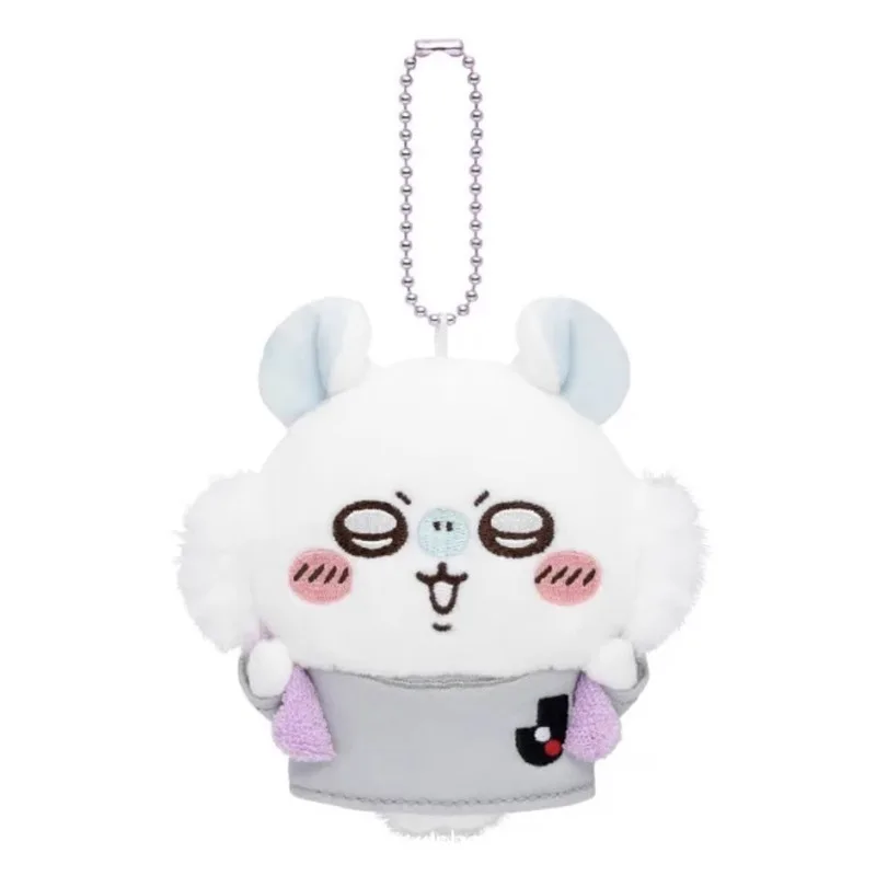 Cute Chiikawa Self Deprecating Bear Football League Collaboration Limited Plush Keychain Pendant Usagi Hachiware Bag Charm