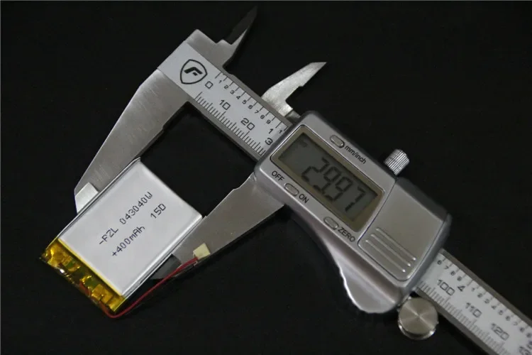 3.7 فولت بوليمر Q99 بطارية ليثيوم قابلة للشحن MP3 حزمة sunspot Q12 مسجل MP4 الأساسية 403040   خلية ليثيوم أيون قابلة للشحن