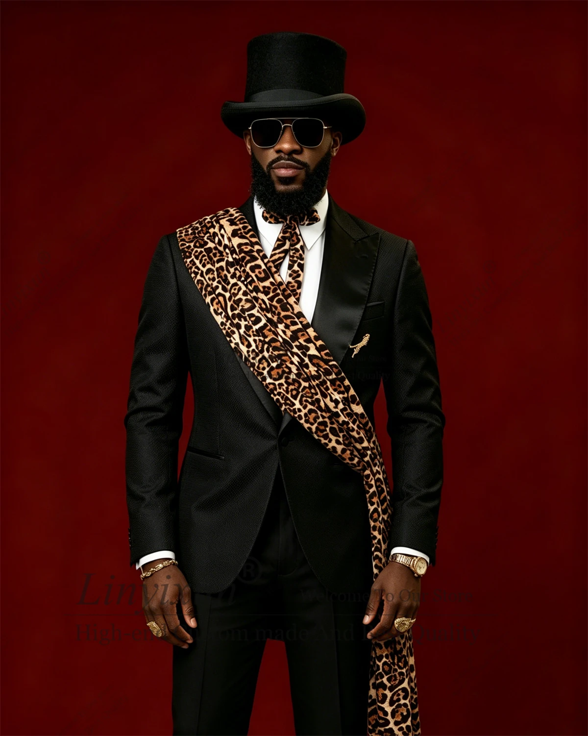 Latest design version Single Button Single Breasted 2Pcs Men Suit Peak Lapel Slim Fit Wedding Jacket Formal Business Customized