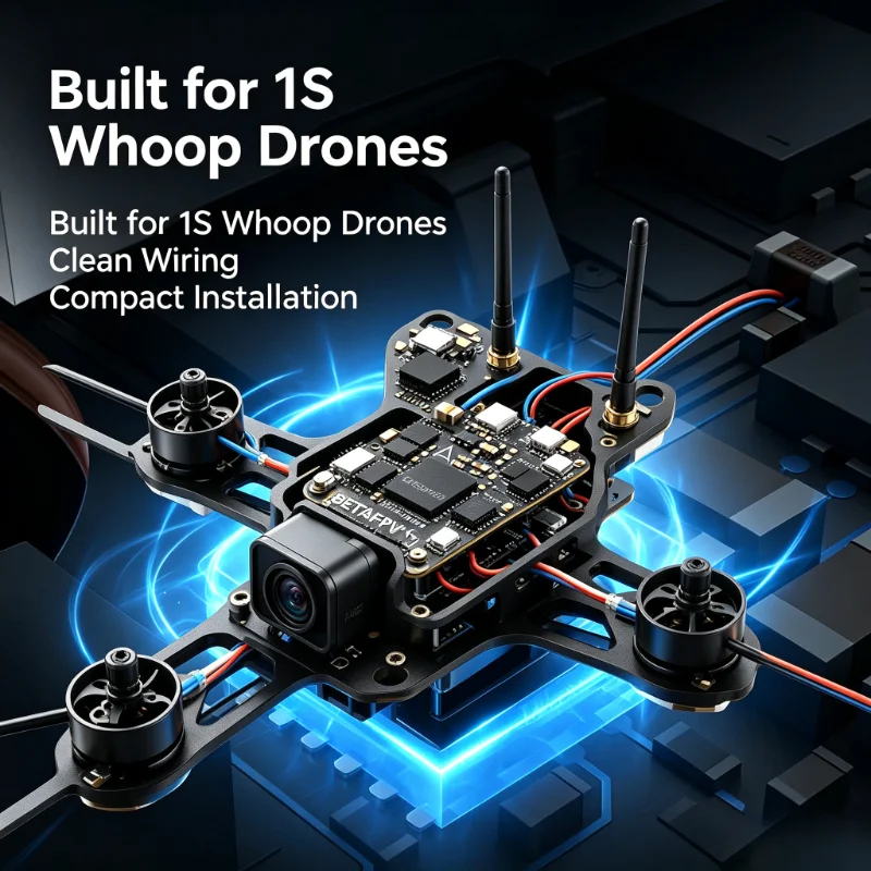 BETAFPV Matrix 1S Flight Controller Integrated ESC AIO Module for O4 VTX