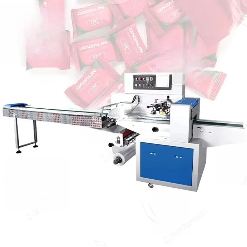 Automatic Pillow Packing Machine Customized Pillow Packaging Solution High Speed Wrapper Machine For Bedding Production