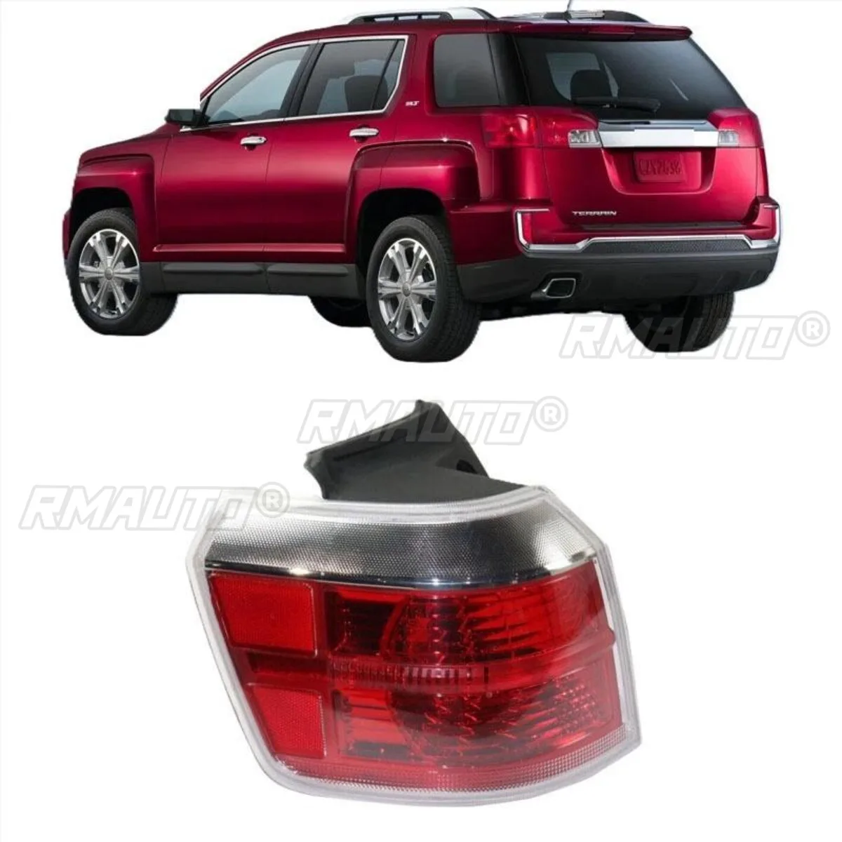 

Left Right Rear LED Taillight Taillamp Tail Lights Assembly Wide Light Corner Lamp For GMC TERRAIN 2013-2017 23389935 23389936