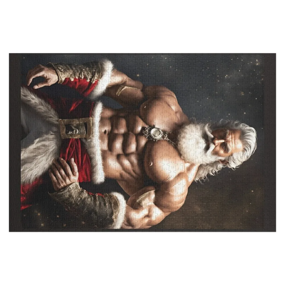 

Sexy Santa Jigsaw Puzzle Works Of Art Photo Custom Customized Gifts For Kids Puzzle