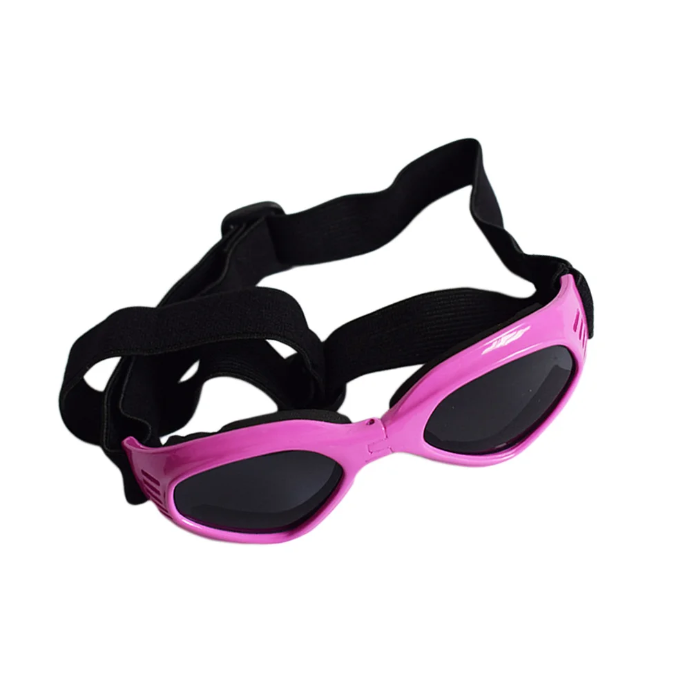 

Pet Sunglasses Pink Protective Adjustable Strap Dog Goggles Uv for Pets Sunglasses for Pets