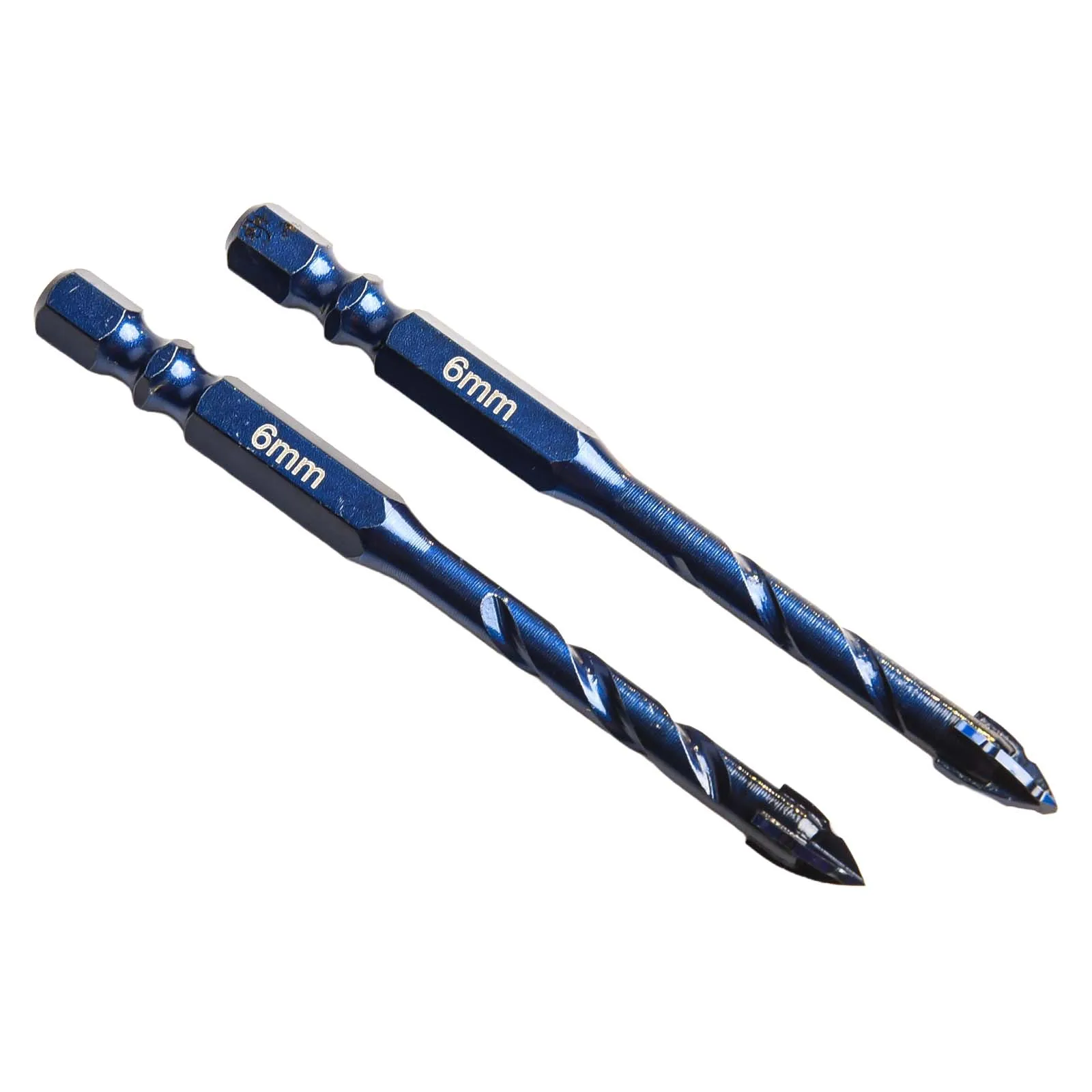 2/5pcs High Hardness Eccentric Drill Precision Drilling 6/8/10/12mm Glass Tile Ceramic Punching Rock Slab Triangle Drill Bit