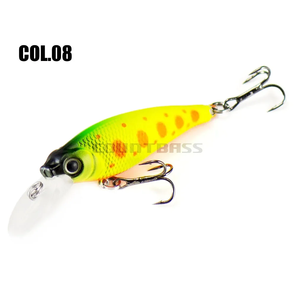 Countbass Sinking Minnow 50mm 4.8g Hard Bait, Angler\'s Lure Wobblers for Bass Trout Pike Fishing