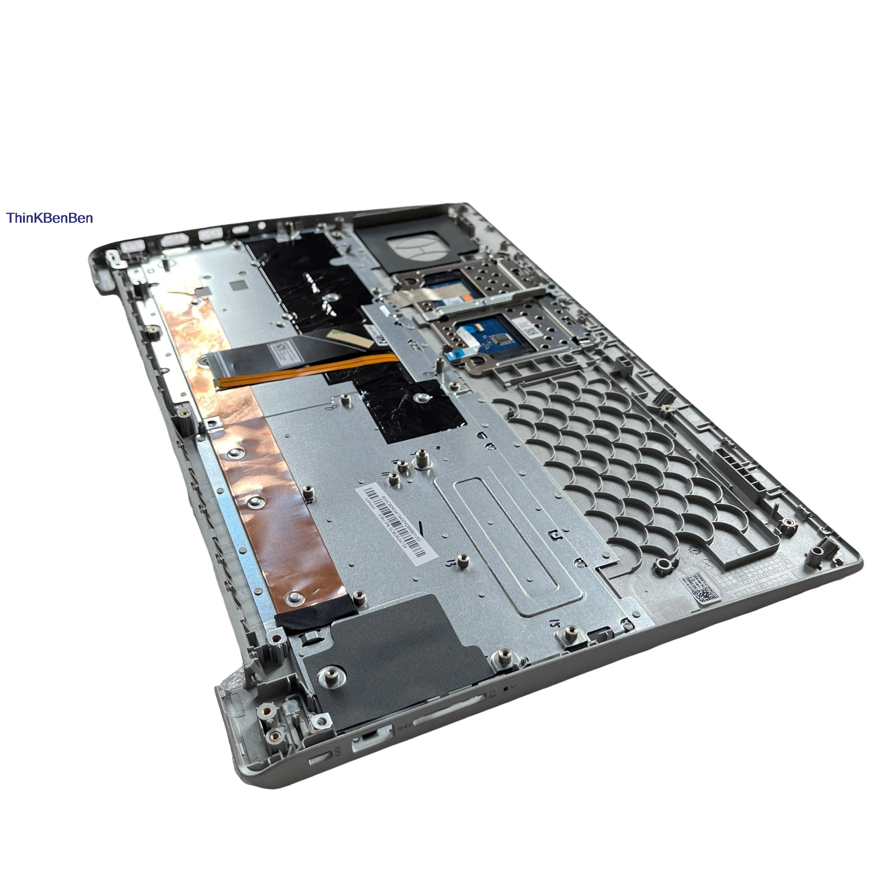 Imagem -02 - Caixa Superior Capa Palmrest Shell para Lenovo Ideapad Alemão Teclado Cinza Platinum 330s 15 15ikb Gtx1050 5cb0r34813