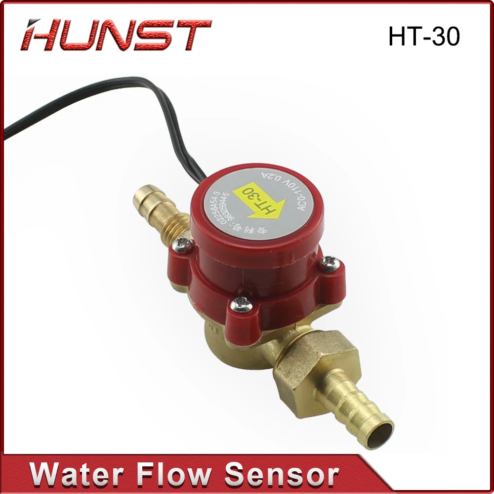 Imagem -06 - Hunst Sensor de Interruptor de Fluxo de Água 10 mm Bico Ht30 Água Proteger para Gravação a Laser Co2 Máquina de Corte