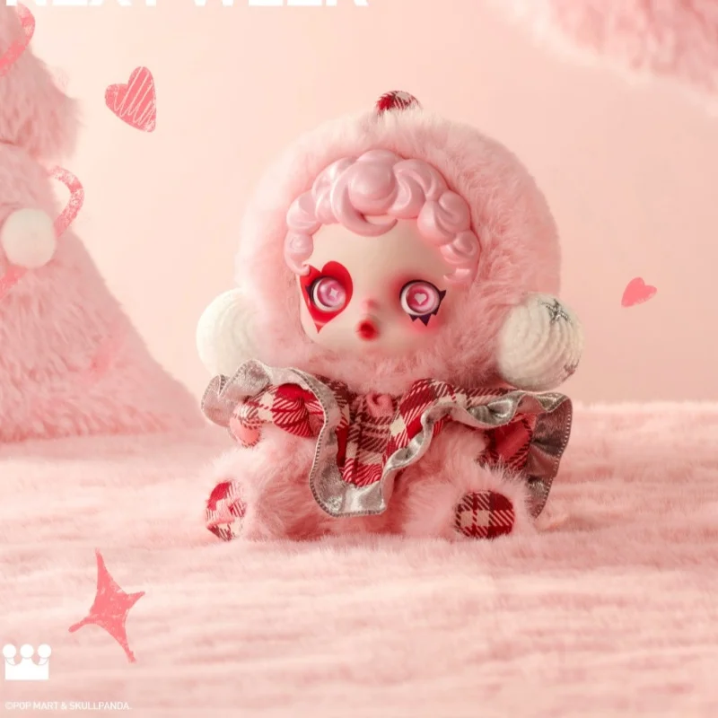 

POP MART Skullpanda Winter Symphony Series Blind Box Kawaii Toy Doll Anime Action Figure Model Mystery Box Desktop Ornament Gift