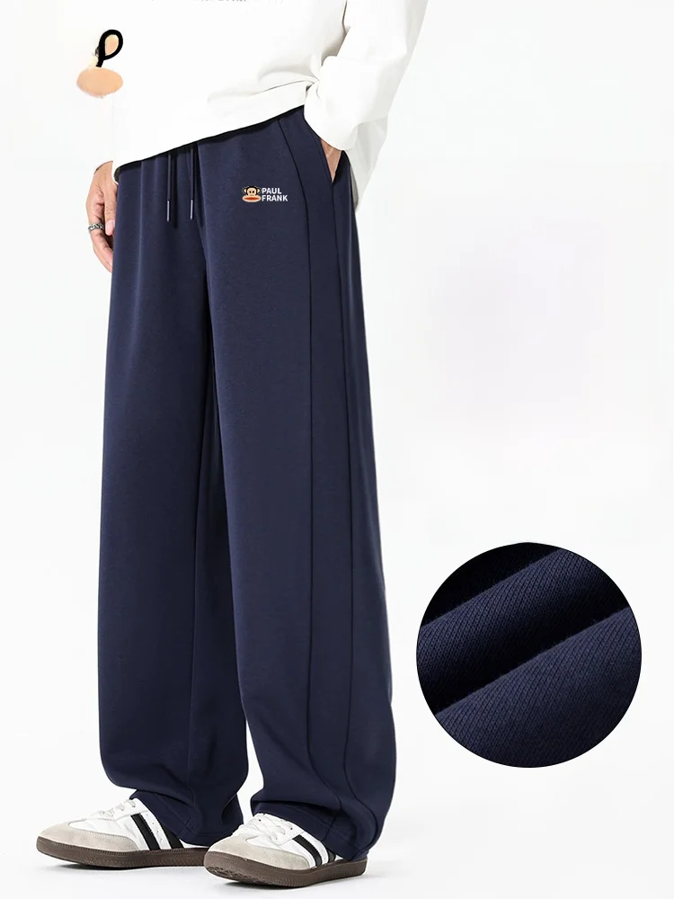 

Мужские повседневные брюки свободного кроя в американском стиле, деконструированный дизайн, весна-осень, хлопок/полиэстер, дышащие, износостойкие